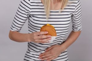 Симптом гастрита - боль после еды в животе