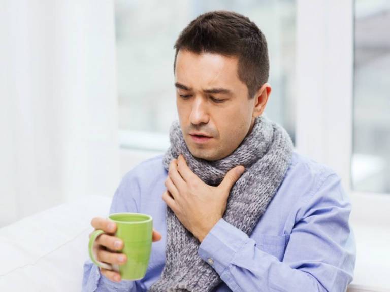 Першение в горле и сухой кашель, лечение