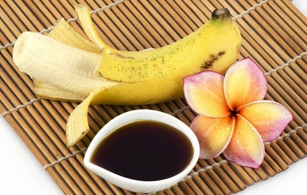Банановая маска с добавлением фруктового сока